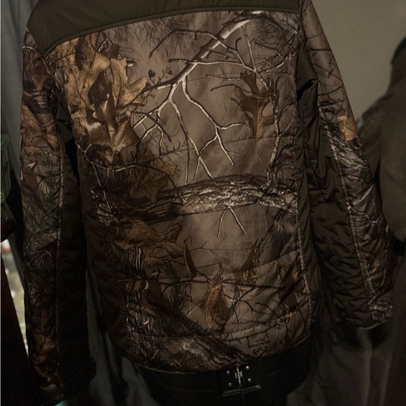 3M Thinsulate Black Insulated Jacket. Worn once or twice EUC see ALL pics 4 flaw - Picture 4 of 16